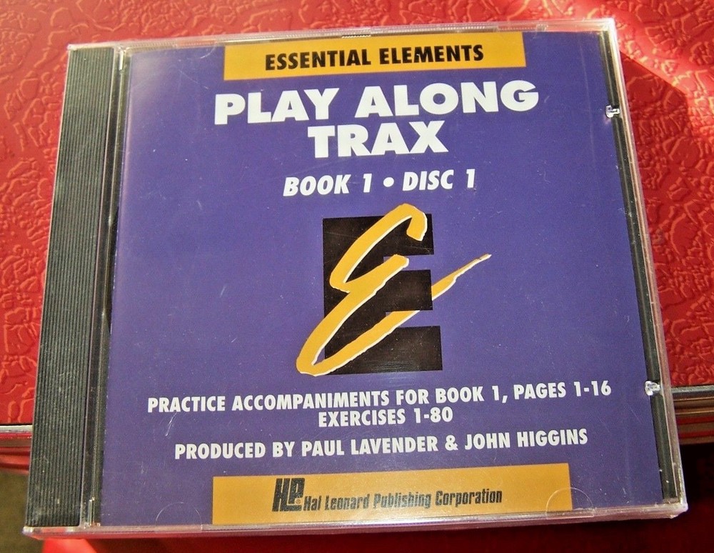 Essential Elements Play Along Trax - CD - Bk. 1, Disc 1