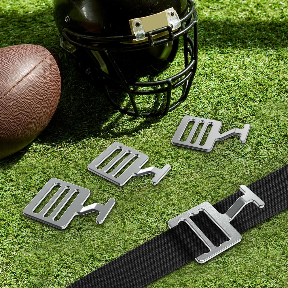 Shoulder Pad T Hook Football Pad T Hook Silver