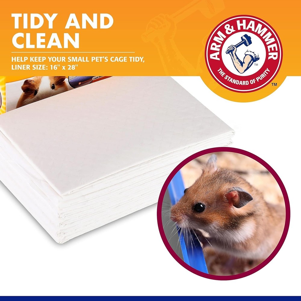Best Cage Liners for Small Animals - 7 Count Moisture-Wicking & Odor Control