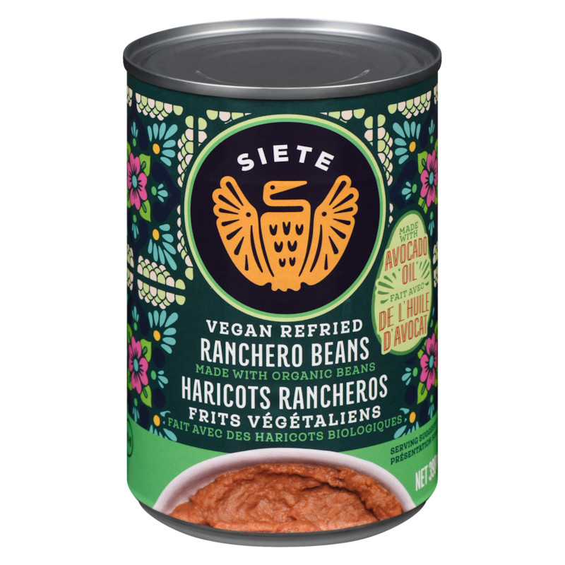2-Pack Siete Vegan Refried Ranchero Beans