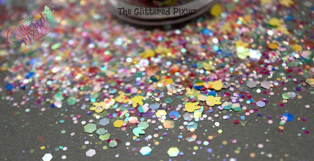 EASTER PARADE- spring glitter mix -