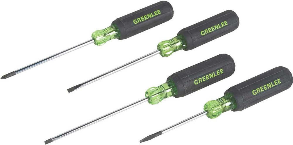 0153-03C Mini-Precision Screwdriver Set, 4 Piece, Silver