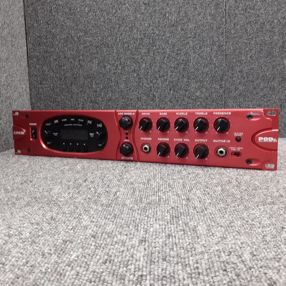 Line 6 POD XT Pro Guitar Multi Effects Rack Processor Tested Japan TMB01 6.0