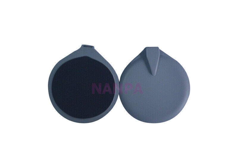 2PCS Reusable Rubber Replace Electrode Pads For Microcurrent Body Shape Massager