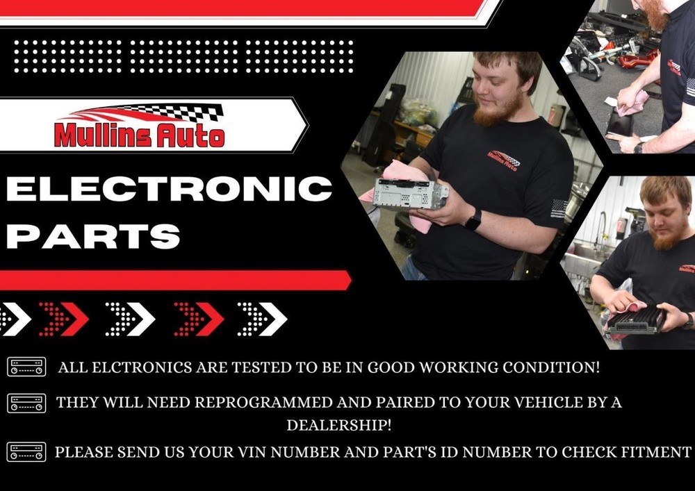 2014 BMW X3 8.8 Display Screen - Used, No Anti-Theft Code, Needs Reprogramming