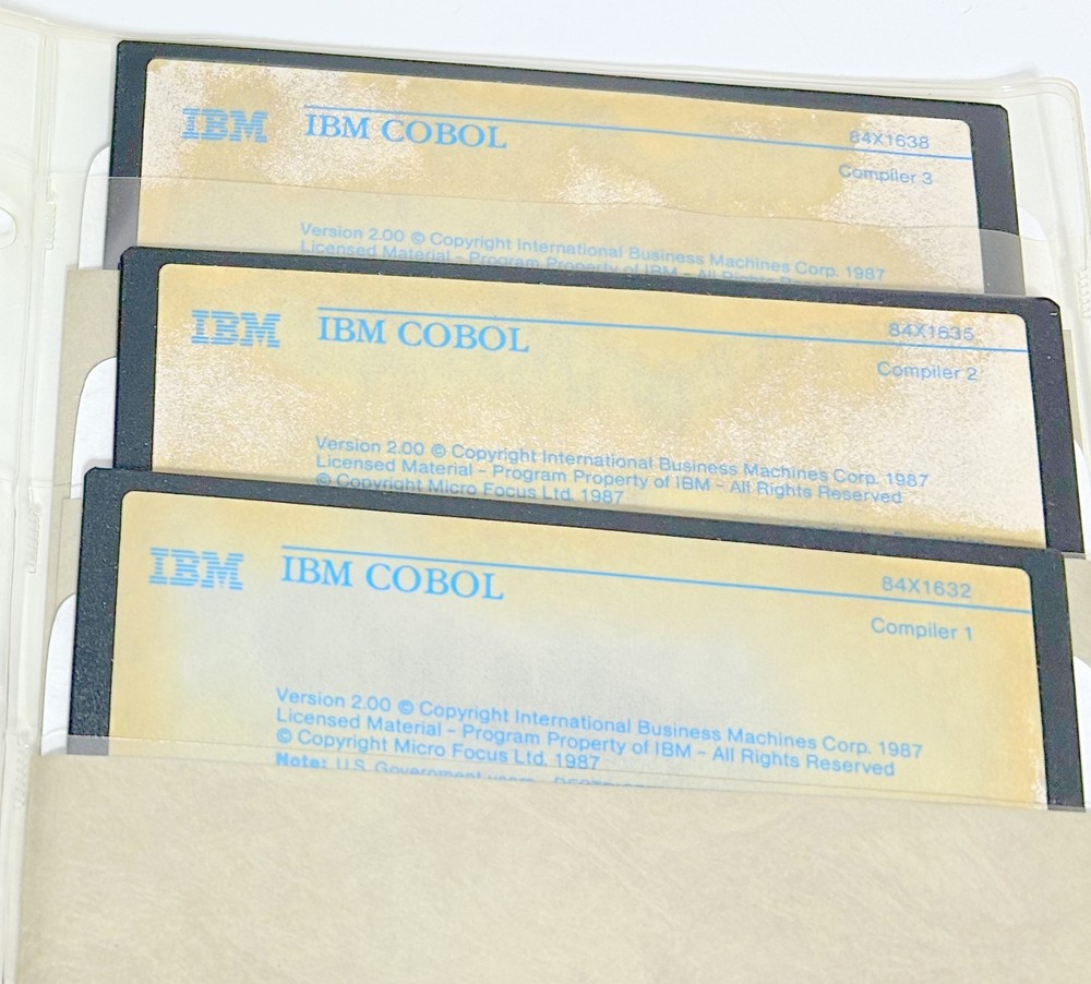 IBM Cobol Vrs 2.0 Includes Software Ships Worldwide