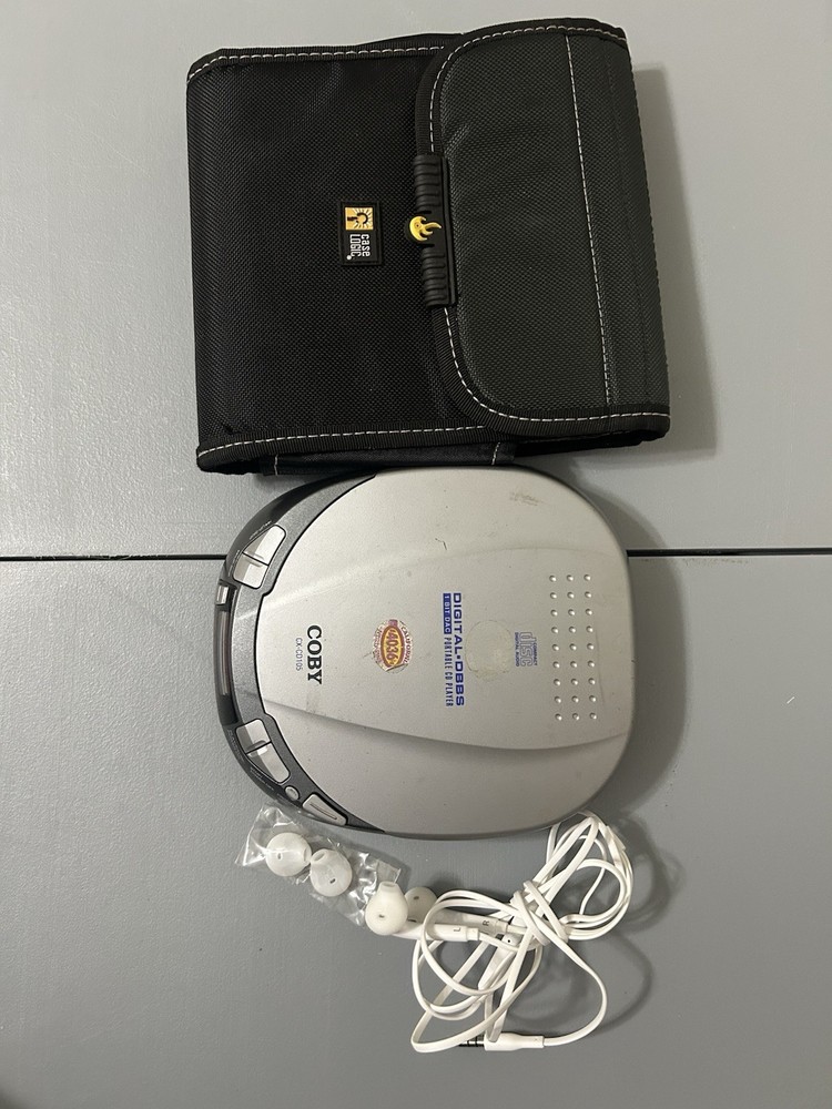 Coby CX-CD105 Slim Personal CD Player Compact Disc