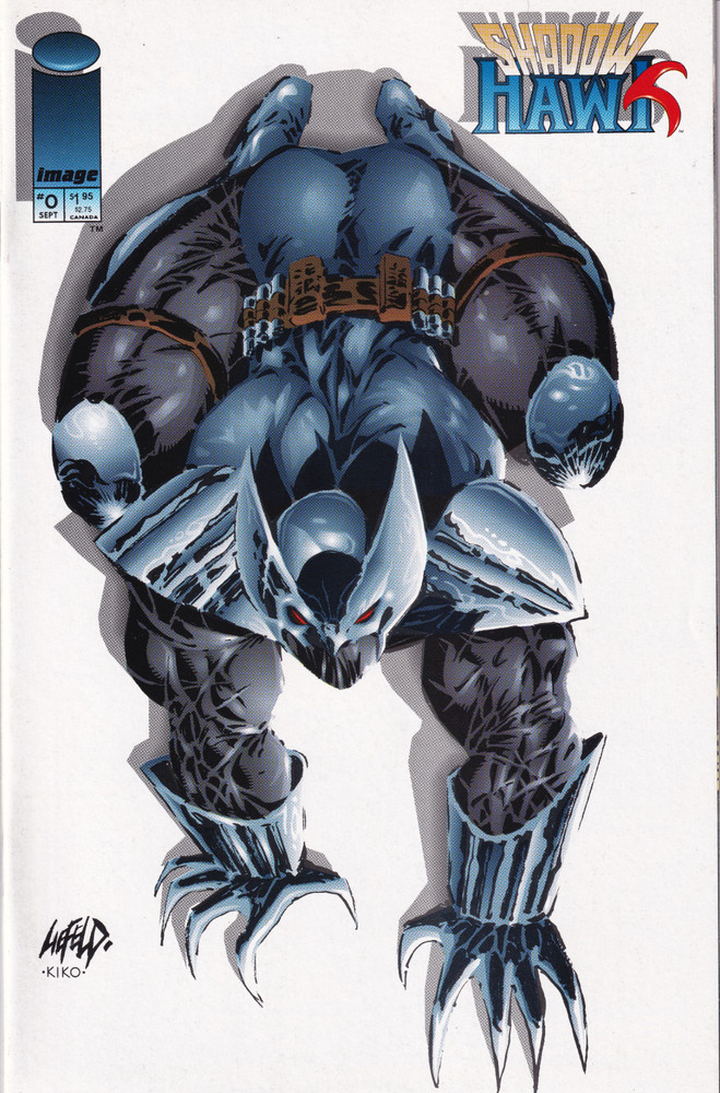 Shadowhawk #0 VF/NM 1992 Image Comics