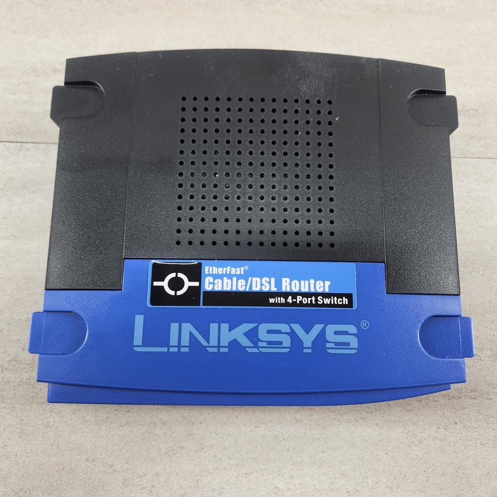Linksys BEFSR41 EtherFast Cable/DSL Router 4-Port Switch Cisco Wired Networking