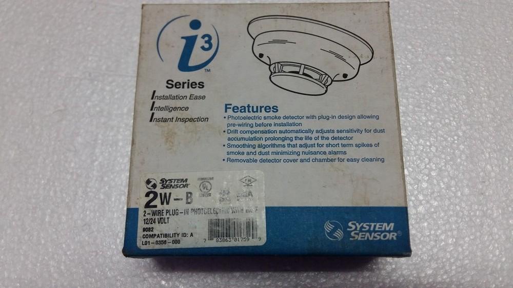 System Sensor 1400 Smoke Detector NIB