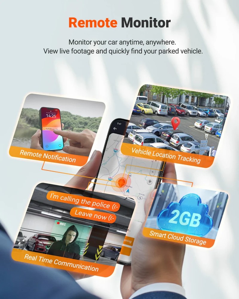 Vantrue N5S 2K 4 Channel Dash Cam