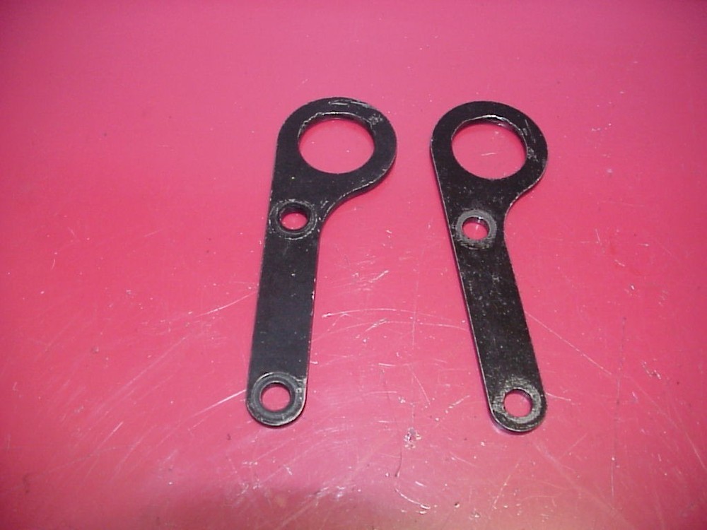 2 Heavy Duty Steel Motor Pulling Hooks from a NASCAR Engine