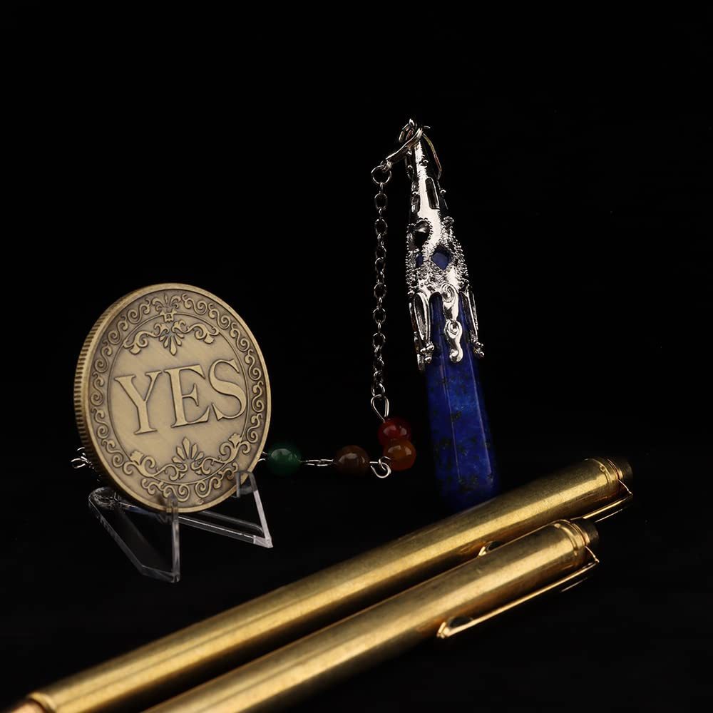 Mystic Energy Gift Box with Dowsing Brass Rod Set Include 2 Pcs Retractable Divi