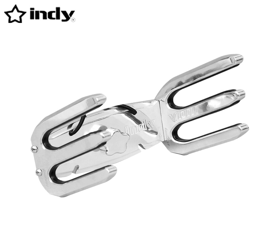 Indy Max Quick Release Boat Wakeboard Tower Rack Silver Anodized Angle Free
