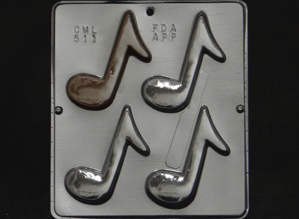 Musical Notes Chocolate Candy Mold  511 NEW