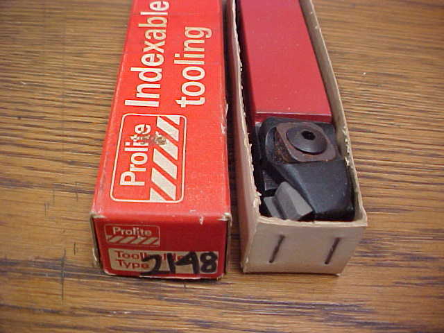 Prolite Indexable Tip Toolholder Type 2148 -Metal Lathe NOS #2