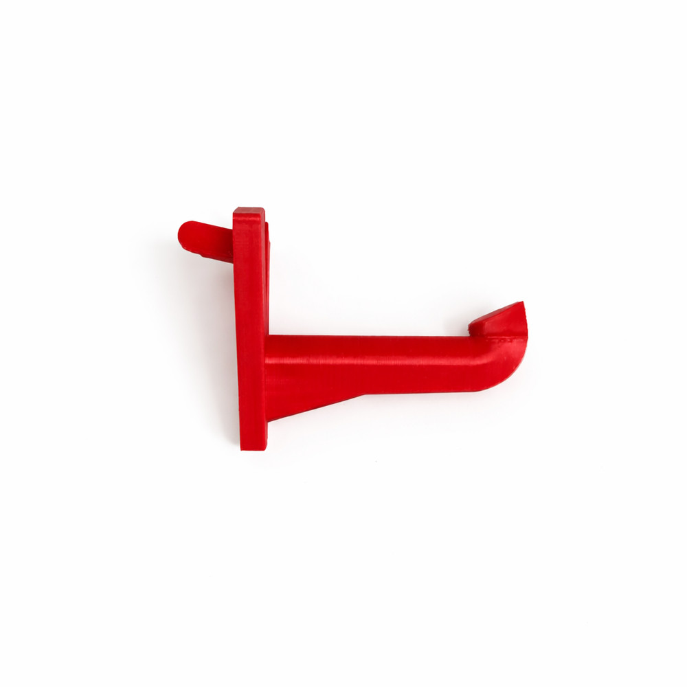 Peg Board Hooks Red V Hook x12 NUPEG