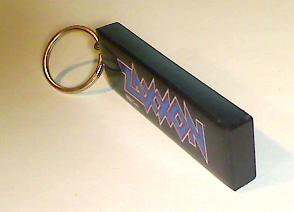 Zaxxon Arcade Marquee Coin Door accessory Keychain