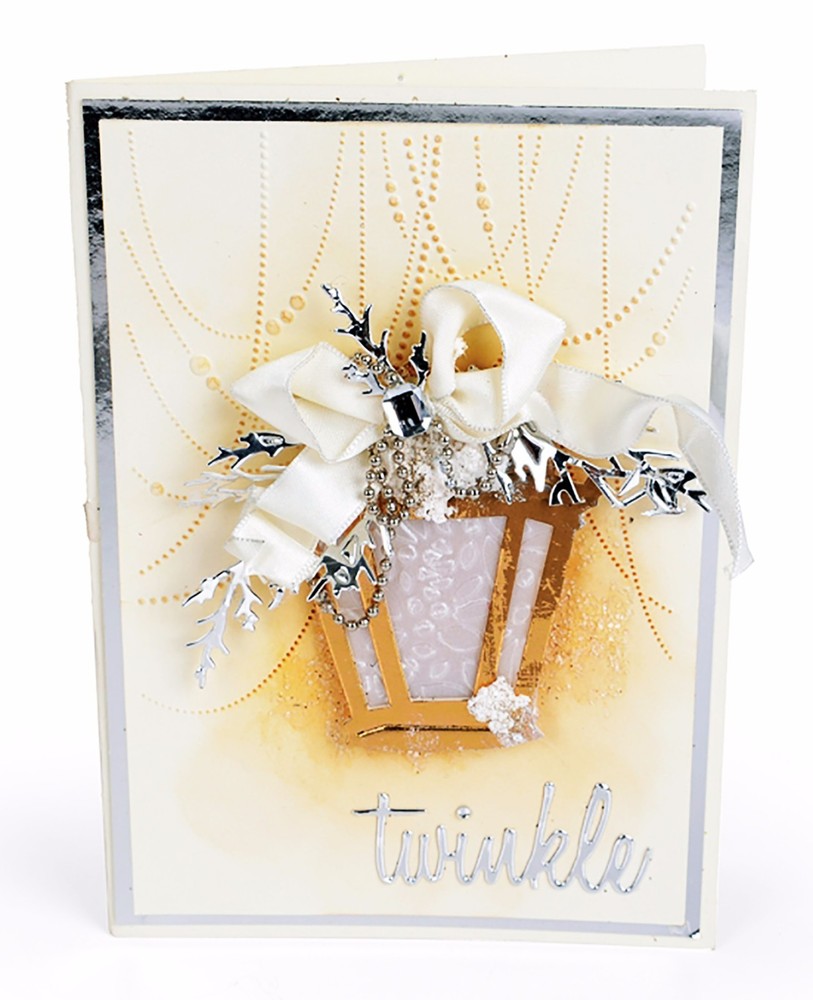 Sizzix Thinlits Holiday Words: Script 17-die set #660058 Retail $22.99 Tim Holtz