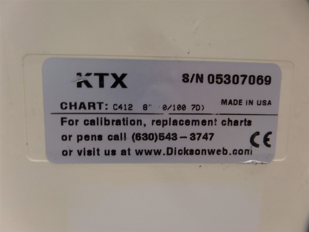 Dickson KTX C412 Chart Recorder