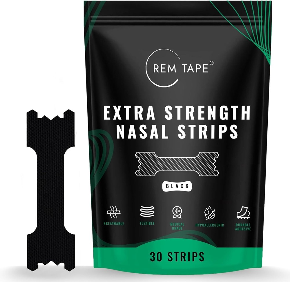 Extra Strength Nasal Strips (30 Pack) - Congestion & Snoring Relief!
