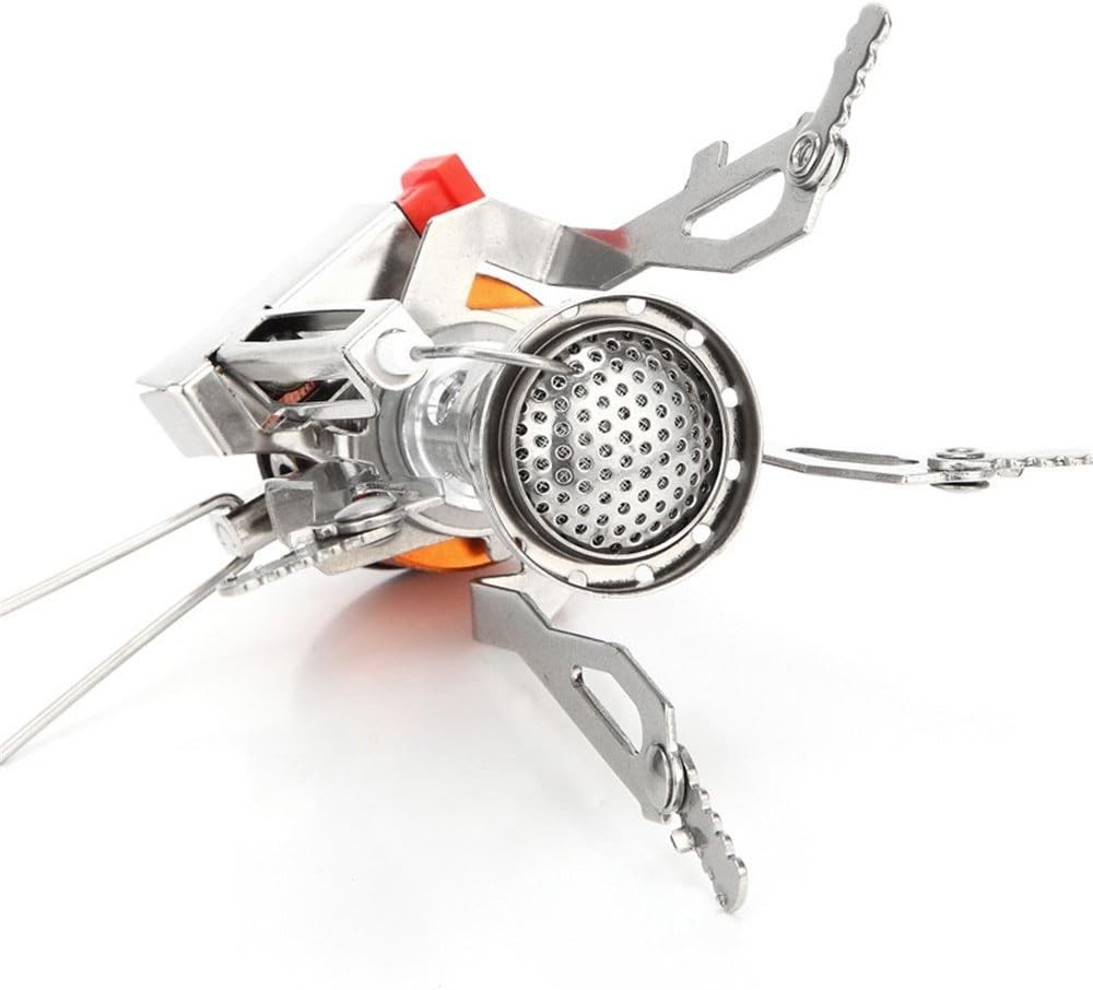 Portable Camping Stoves Backpacking Stove with Piezo Ignition Stable Support ...