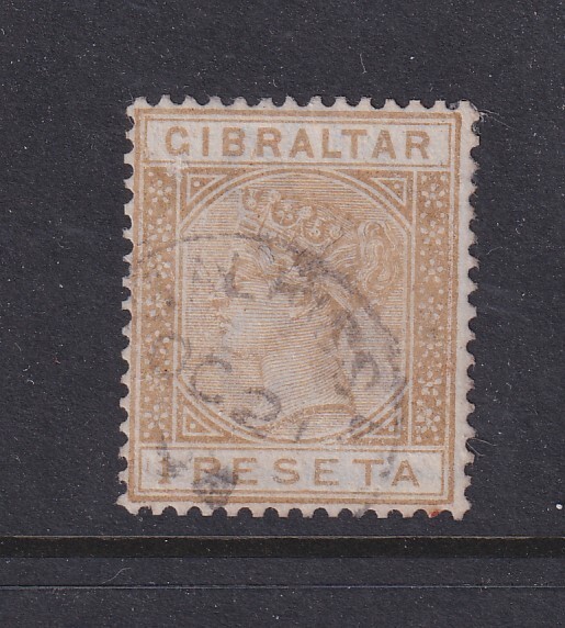 Gibraltar, Scott 36 (SG 45), used