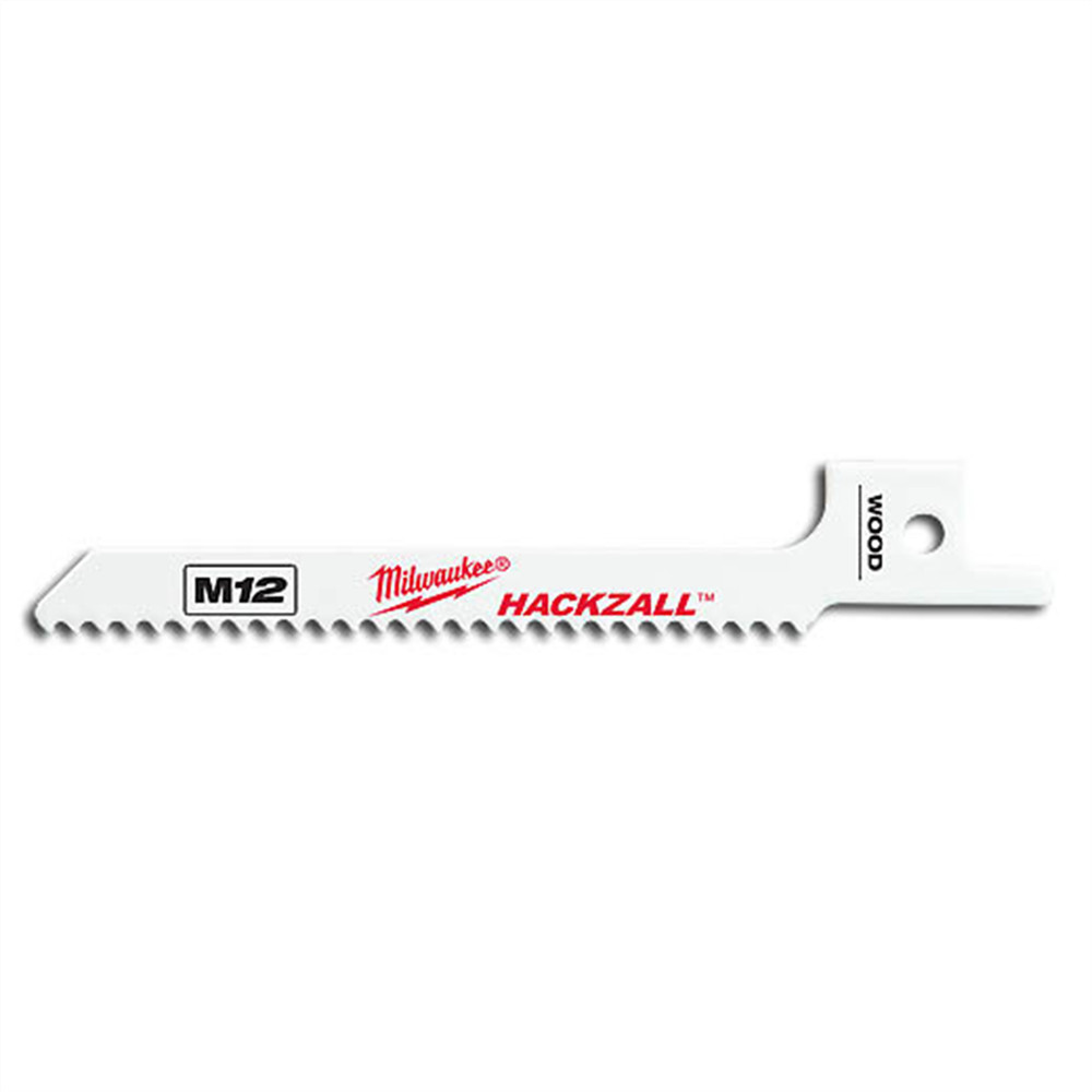 Milwaukee 49005310 M12 Hackzall Blade-Wood Scroll