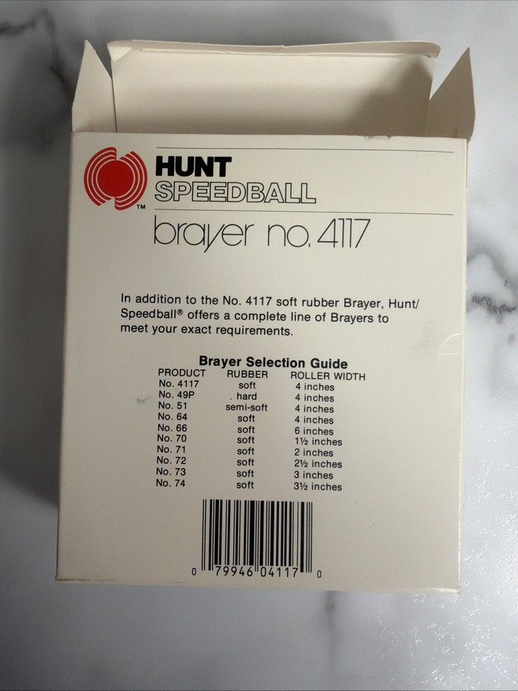Vintage Hunt Speedball Brayer # 4117