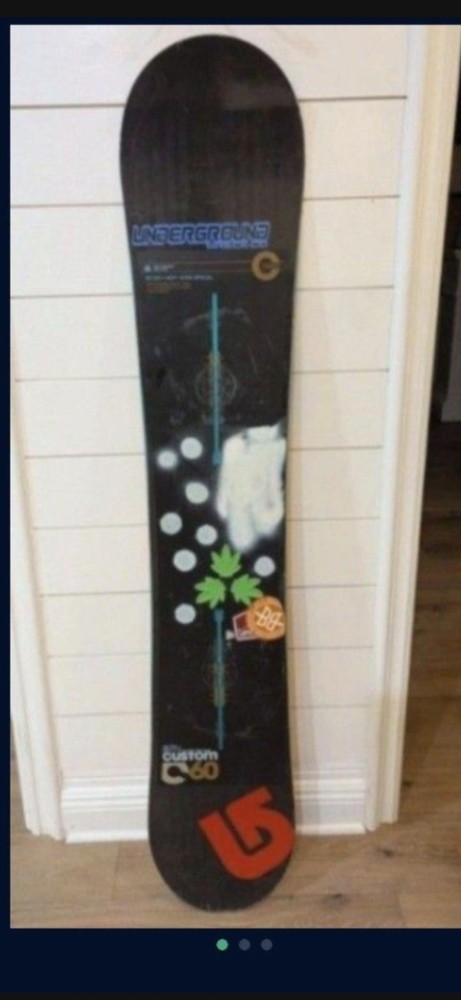 Burton Custom 160 Snowboard EST Channel