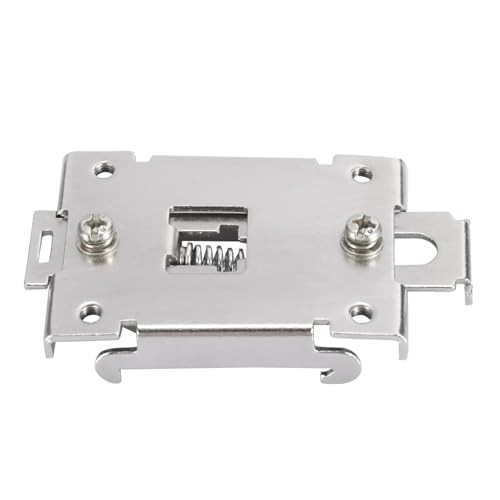 DIN Rail Mounting Bracket, 1.4in DIN Rail Mount Adapter, Single Phase Solid
