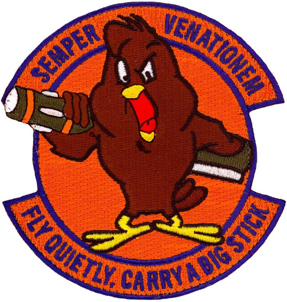 USAF 18th ATTACK SQUADRON PATCH - MORALE