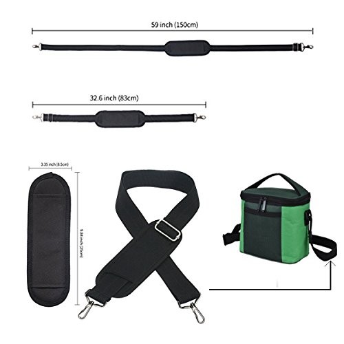 59" Replacement Wide Shoulder Strap, Adjustable Bag/Purse Shoulder Belt Strap