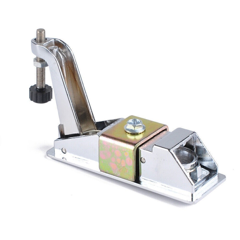 1x Silver Adjustable Chrome Lever Hand Operated Compression Latch with Raised