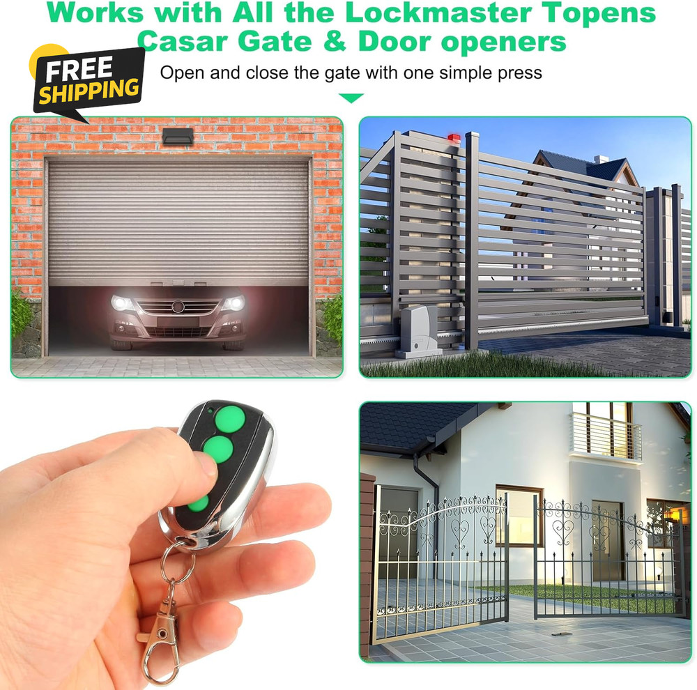 M12 Remote Control Transmitter 433.92 Mhz for Automatic Swing Sliding Gate