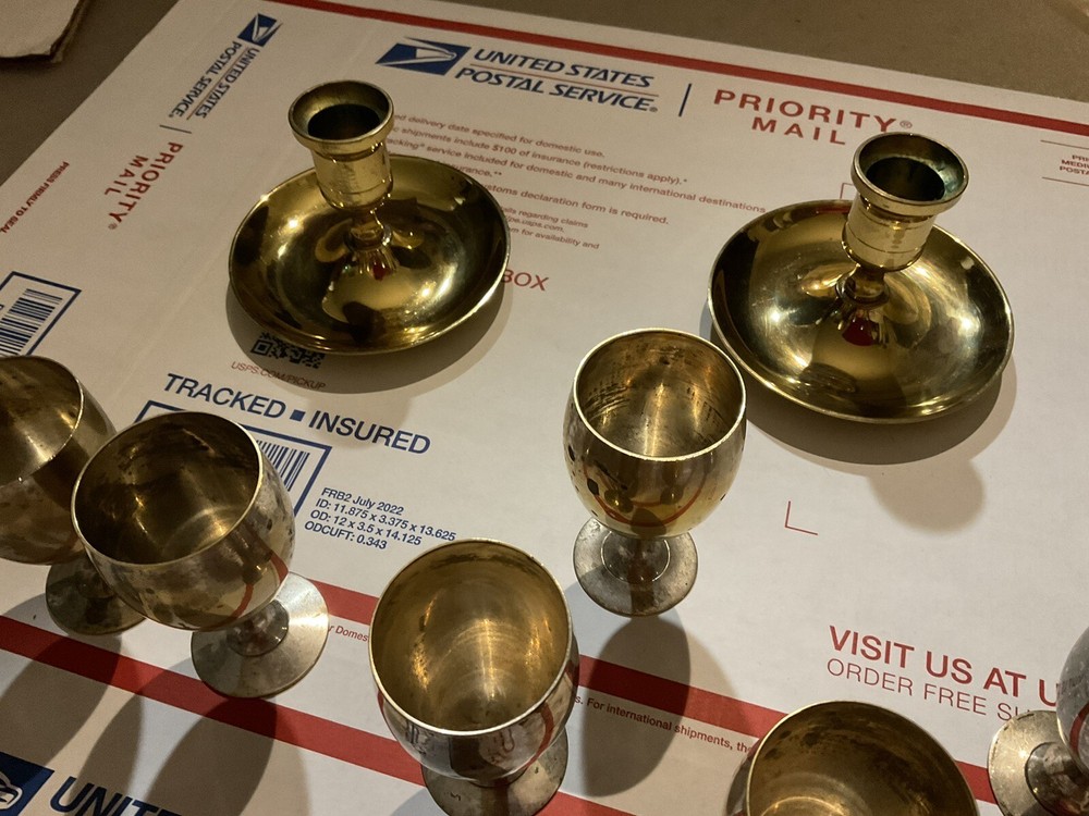 Silver Plate Goblets