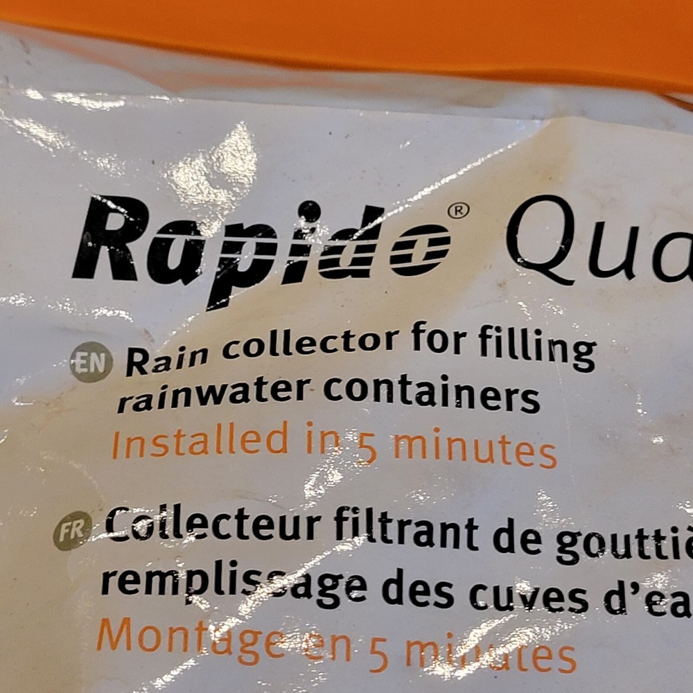 Rapido Quattro Rain Collector For Rectangular Downpipe