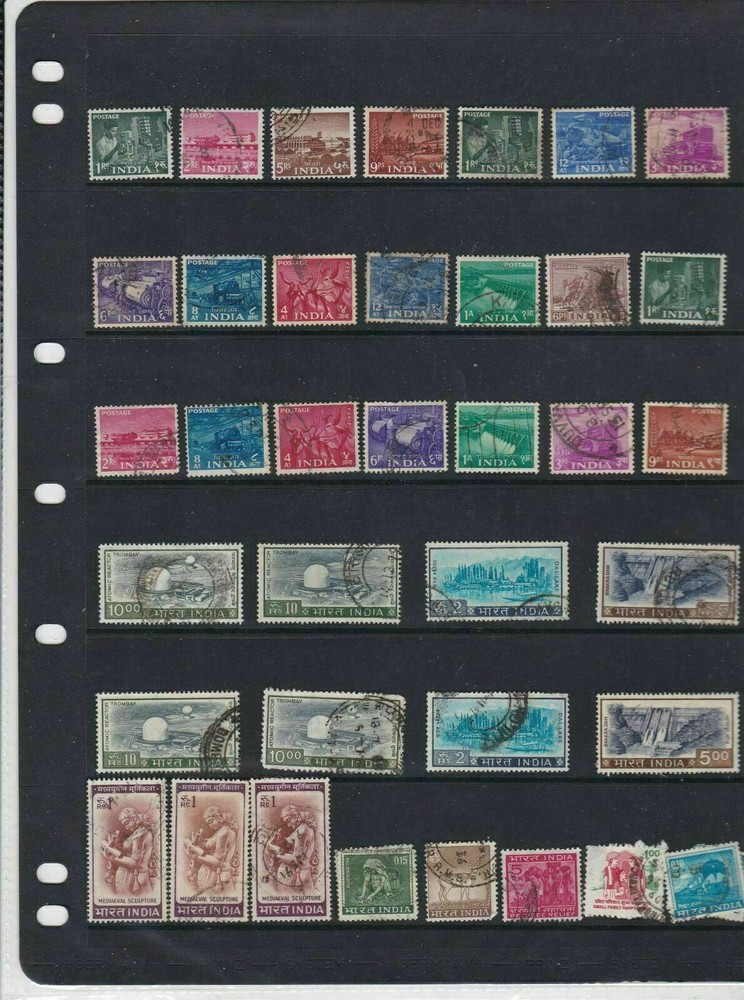 India Stamps Page  Ref 33213