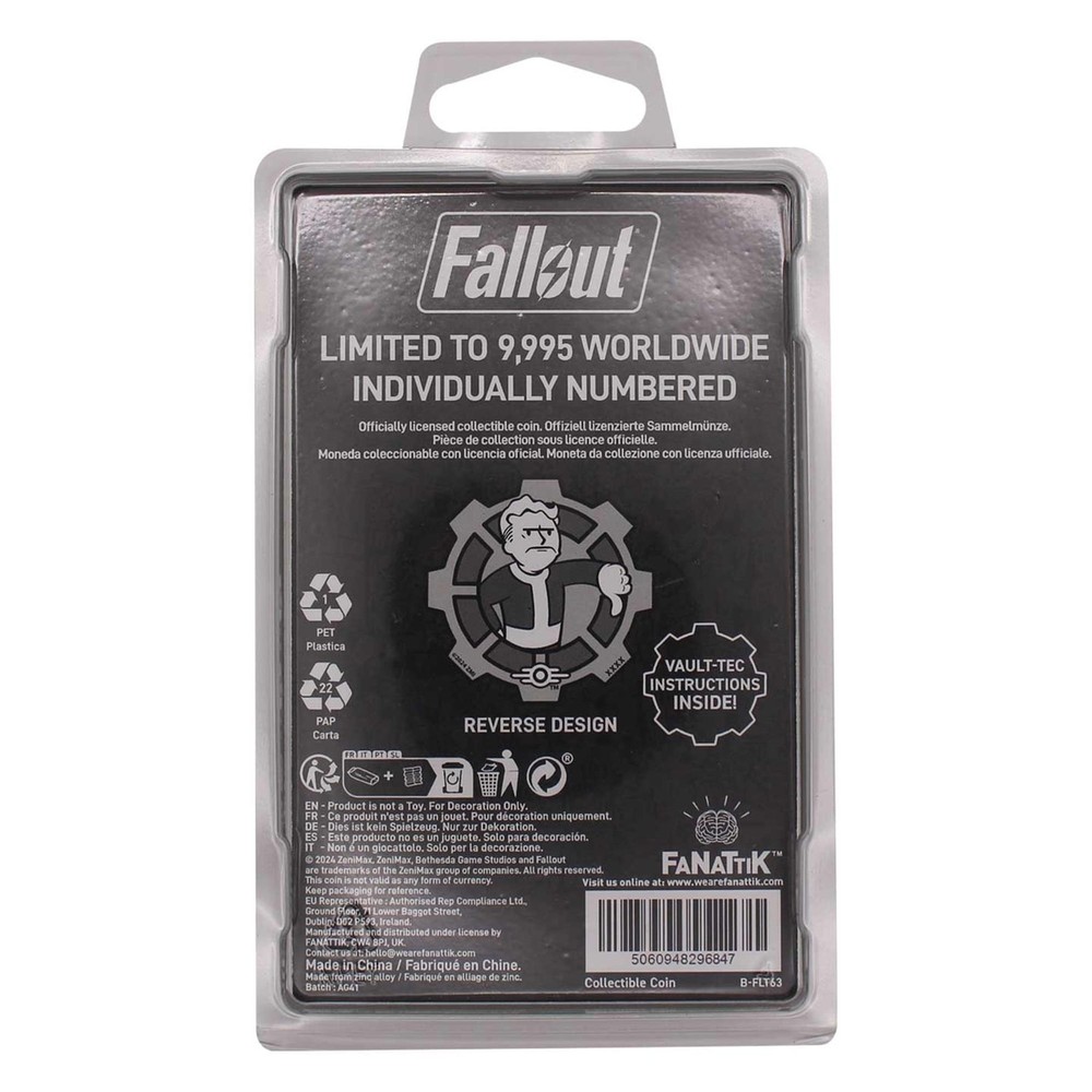 Fallout Decision Coin (Black & White)