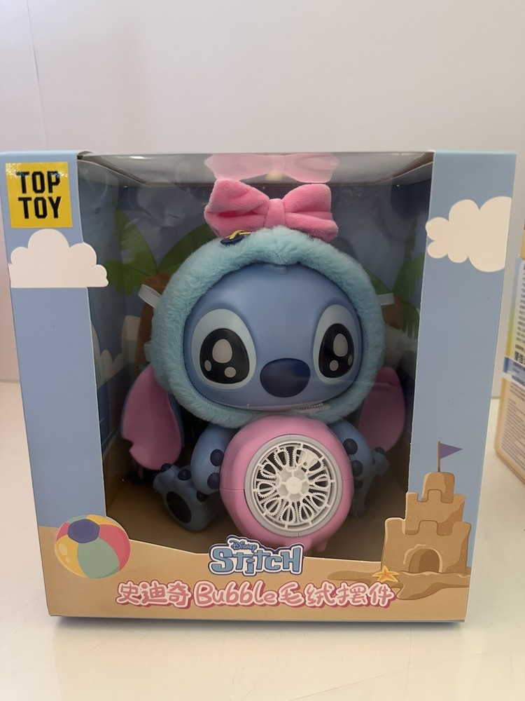 Stitch Top Toy  Bubble Blower By Top Toy