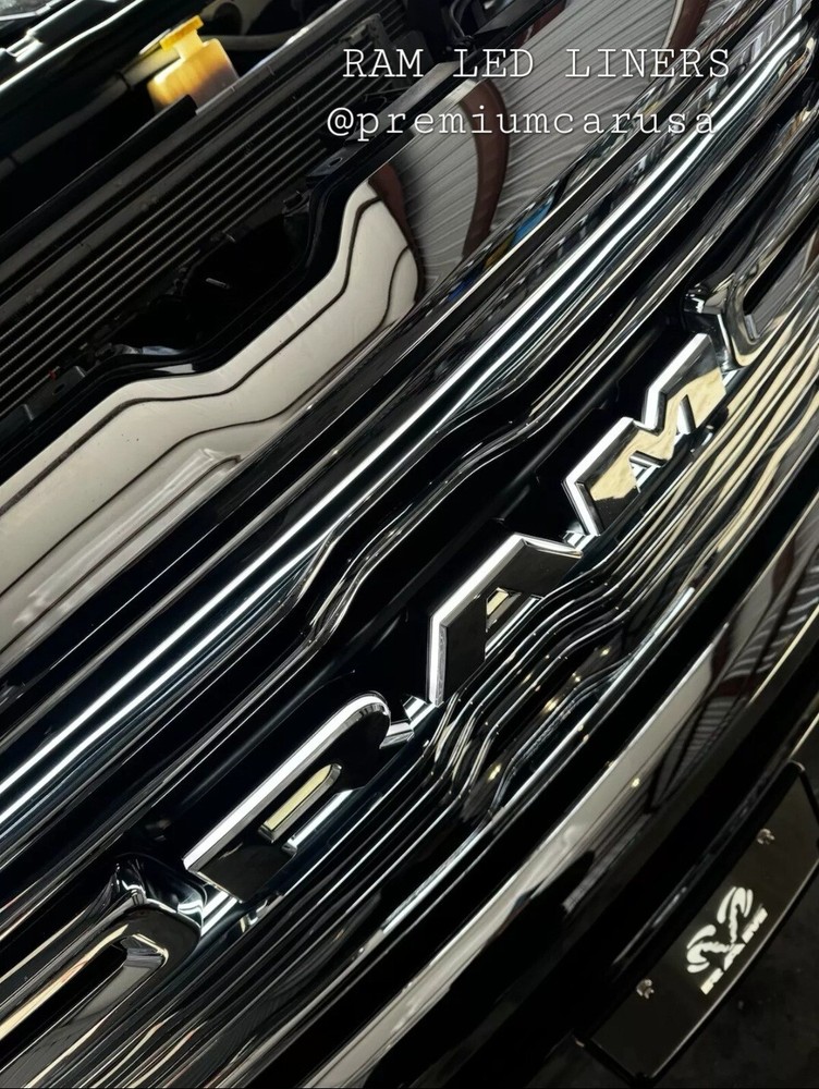 Led Illuminated RAM Rebel Black Finish