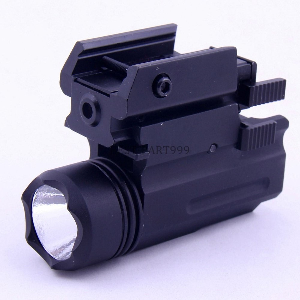 Tactical Compact Red Laser Sight & Hot Cree LED Flashlight
