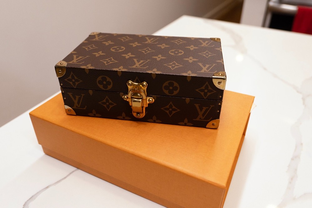 Rare/Discontinued: Louis Vuitton Trunk Coffret Polyvalent Monogram