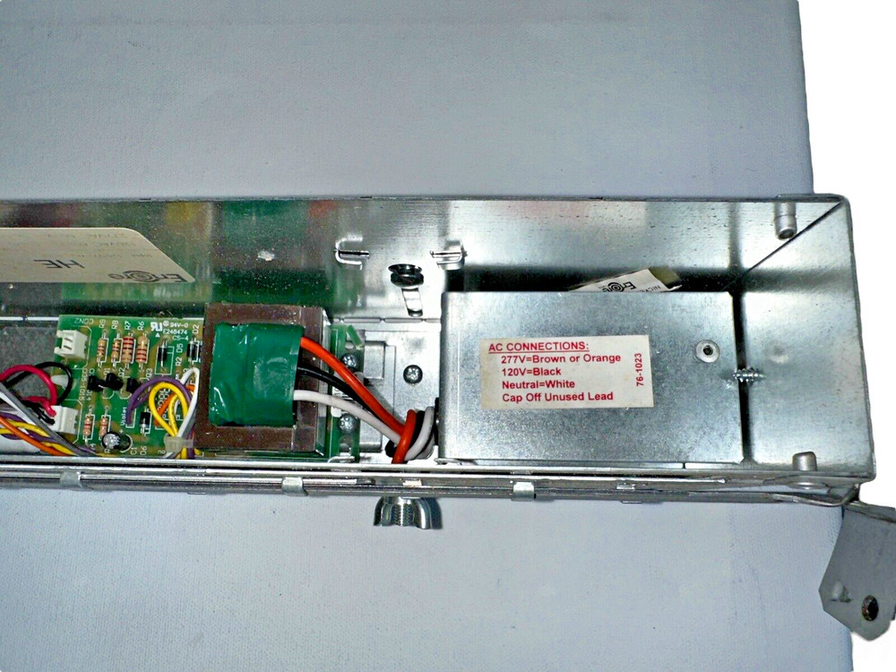 Encore Lighting HE Edge Lite LED Exit Sign Housing Only Battery Backup Frame