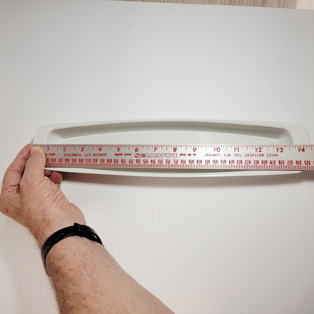 Authentic George Forman Grill Replacement 14 1/2" White Drip Tray