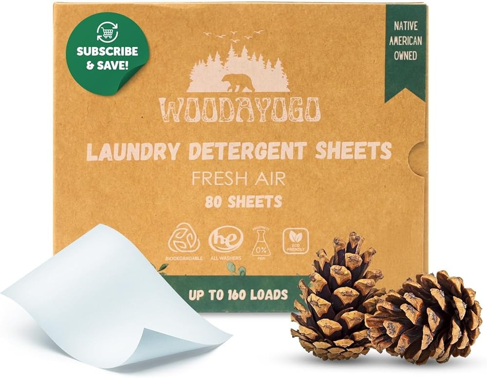 Laundry Deternt Sheets – Eco-Friendly, Hypoallernic, Plant-Based