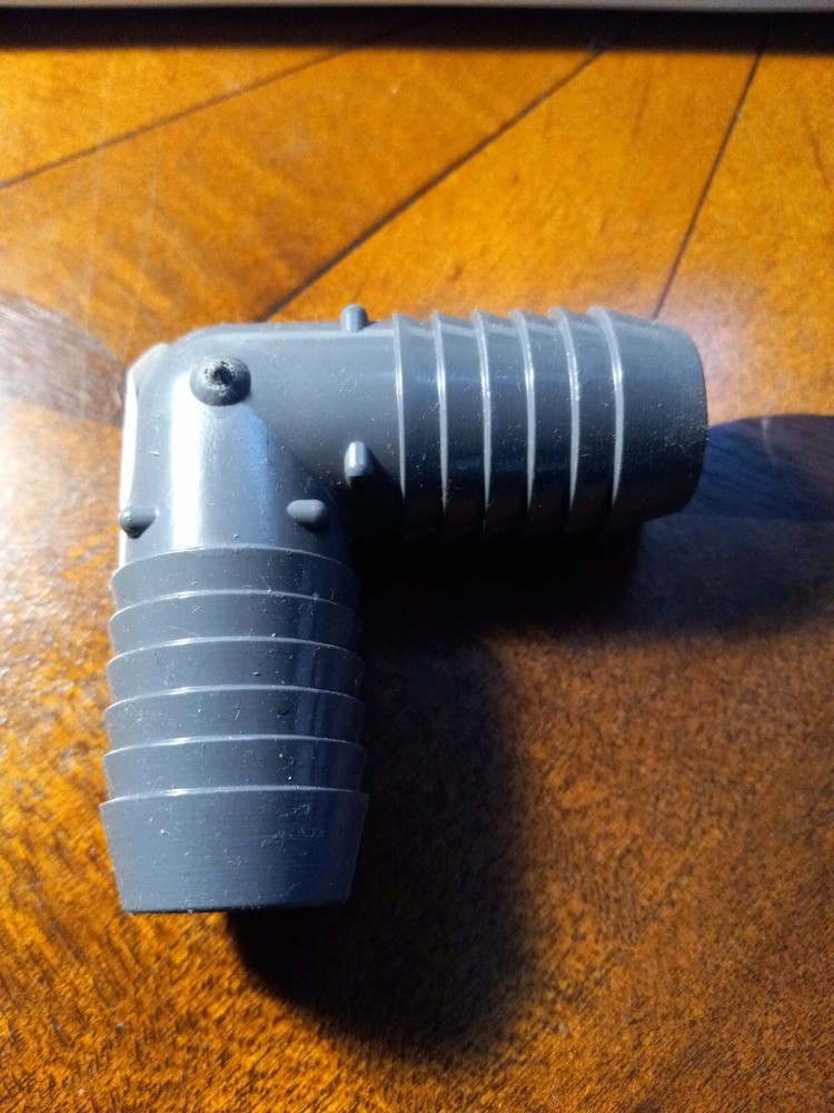 Lasco  1 in. Insert   x 1 in. Dia. Insert  PVC  Elbow