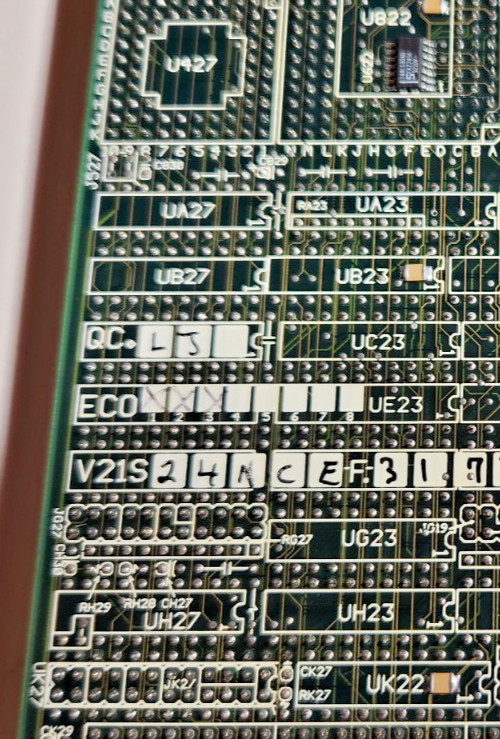 0190-09379 SV21 Synergy computer missing boss 4.8 chip