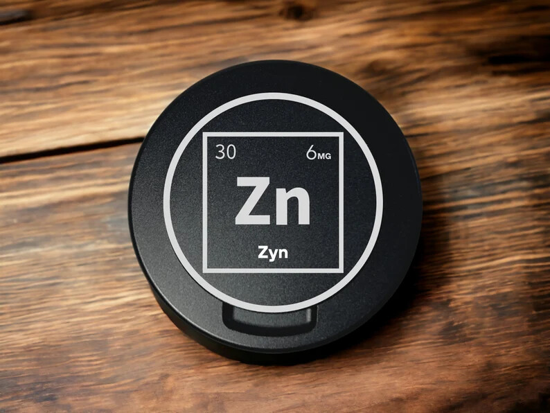 Metal Zyn Can Container