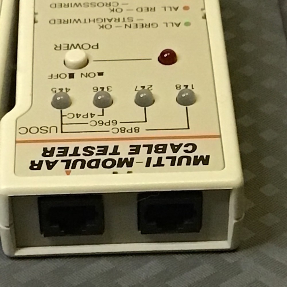 Intellinet Multifunction Cable Tester Multi-Network Terminator